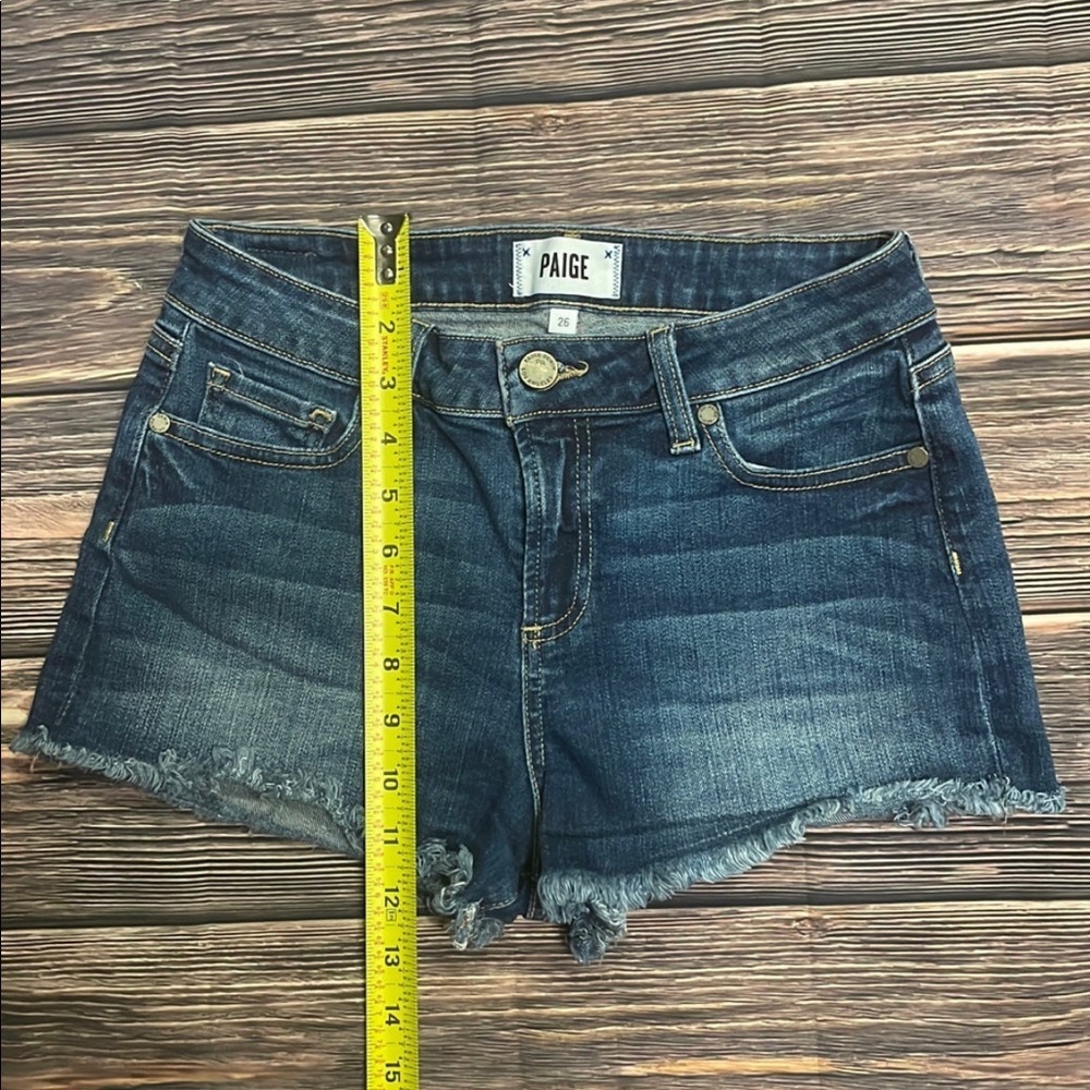 Paige Daryn Short Distressed Cut Shorts